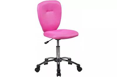 Chaise de bureau enfant rose fushia