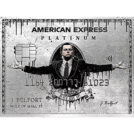 Tableau sur toile American Express Platinum