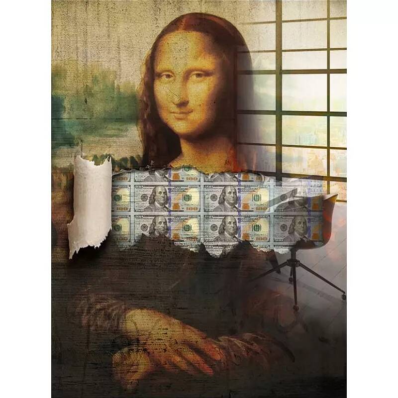 Tableau acrylique Mona-Lisa