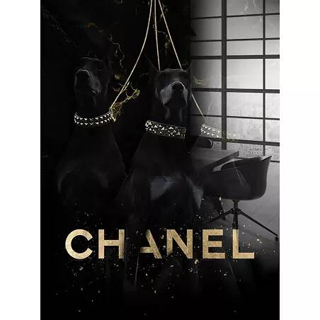 Tableau acrylique Chanel