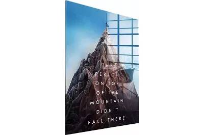 Tableau acrylique Mountain Success
