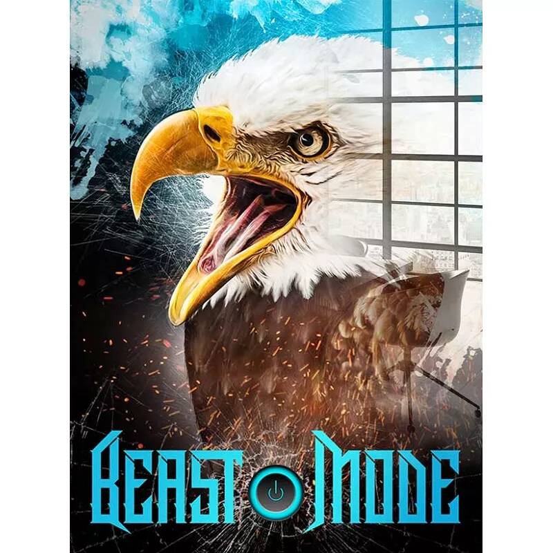 Tableau acrylique Beast Eagle