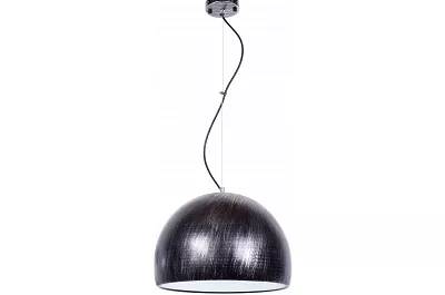 Lampe suspension en métal noir Ø35