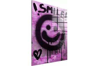 Tableau acrylique Smile