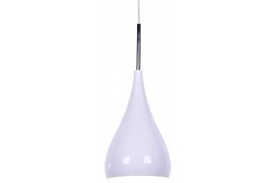 Lampe suspension en aluminium blanc Ø16
