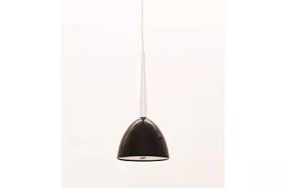 Lampe suspension en aluminium et métal chromé et noir Ø15