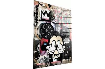 Tableau acrylique Mickey More Love