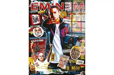 Tableau acrylique Eminem
