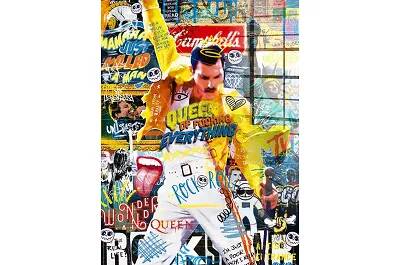 Tableau acrylique Freddie Mercury