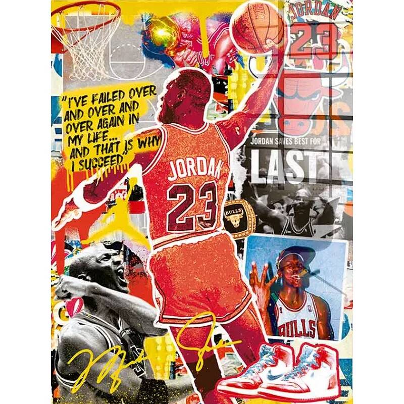 Tableau acrylique Michael Jordan