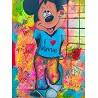Tableau acrylique Mickey Loves Minnie