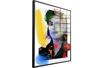Tableau acrylique Michael Jackson noir