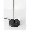 Lampe de table à LED en aluminium noir H50