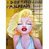 Tableau acrylique Queen Marilyn Monroe