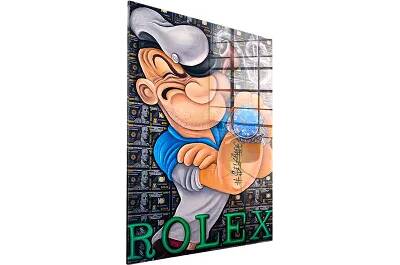 Tableau acrylique Rich Popeye