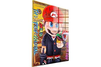 Tableau acrylique Mario