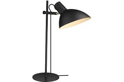 Lampe de table en métal noir H63