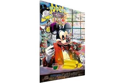 Tableau acrylique Mickey Business
