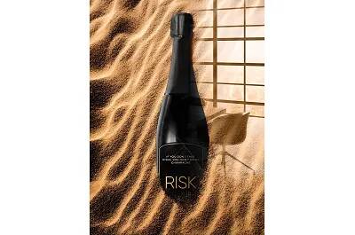 Tableau feuille d'or Pure Risk Sand