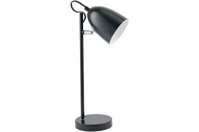 Lampe de table en métal noir H37
