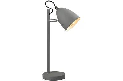 Lampe de table en métal gris H37