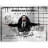 Tableau feuille d'argent Belfort American Express