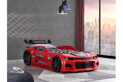 Lit voiture de sport GT4 phare full LED rouge