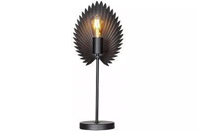 10004 - 113537 - Lampe à poser design à LED en métal noir H55