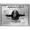 Tableau sur toile American Express Platinum blanc