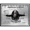 Tableau sur toile American Express Platinum noir
