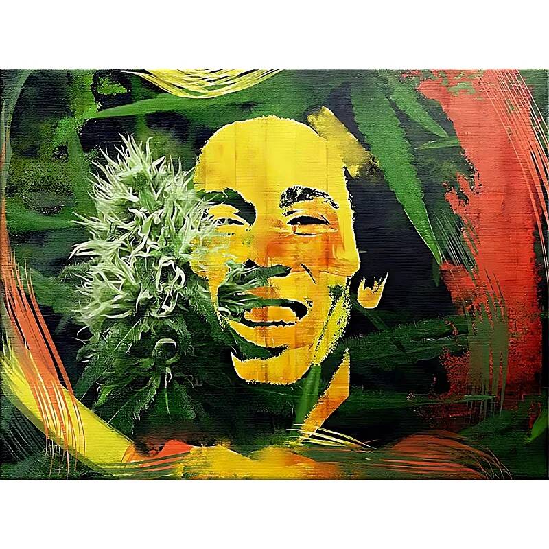 Tableau sur toile Bob Marley