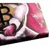 Tableau sur toile Panthère Rose Bitcoin