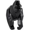 Sculpture design Gorille noir