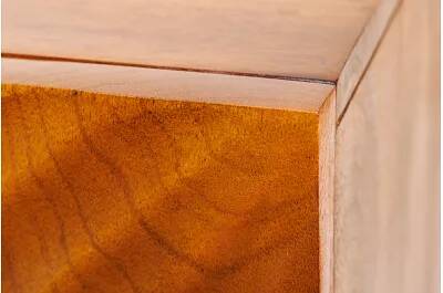 Table de chevet en bois massif manguier 1 porte