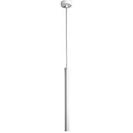 Lampe suspension design à LED en métal blanc Ø3