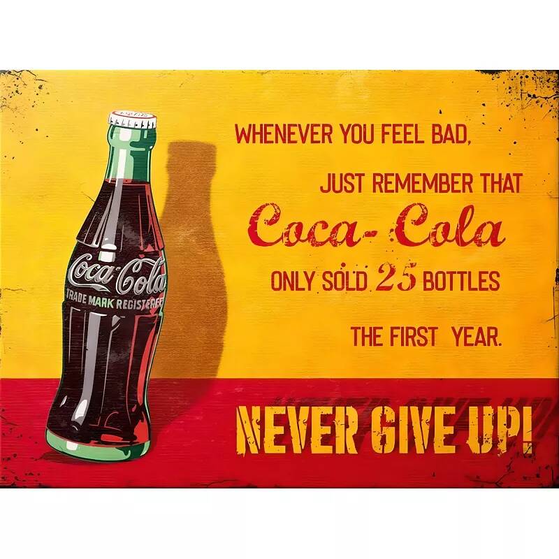 Tableau sur toile Coca-Cola