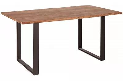 Table à manger en bois massif acacia naturel L140x90