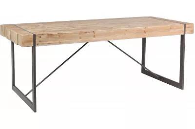 Table à manger en bois de sapin L200X90