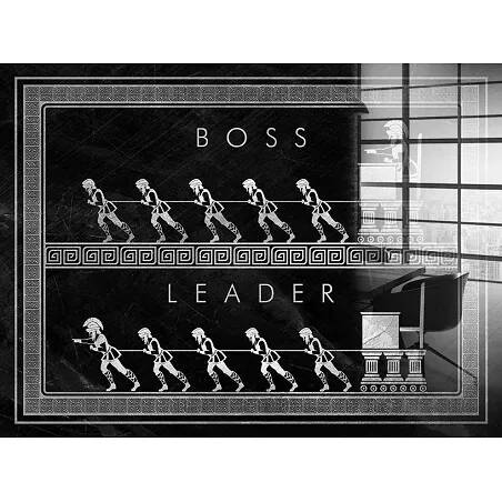 Tableau acrylique Boss Leader