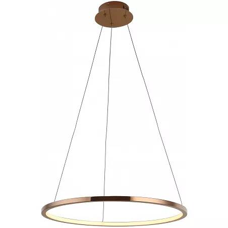 Lampe suspension design à LED en acier cuivre Ø50