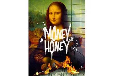 Tableau acrylique Money Honey