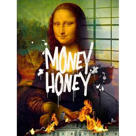 Tableau acrylique Money Honey