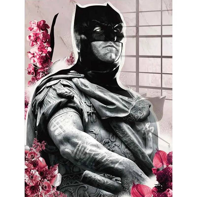 Tableau acrylique Batman Statue