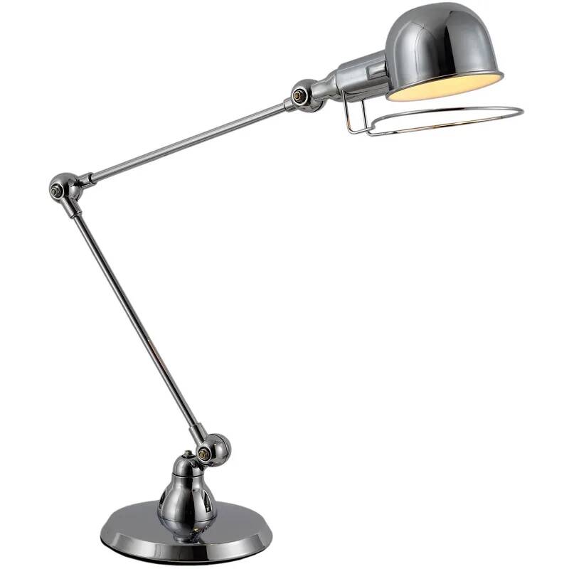 Lampe de table en métal chromé H70