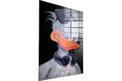 Tableau acrylique Facetune Duck