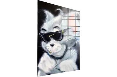 Tableau acrylique Sunglass Tom Cat