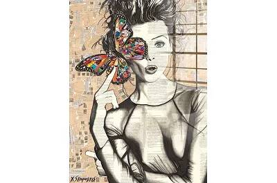 Tableau acrylique Butterfly