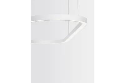 Lampe suspension à LED en aluminium blanc L120