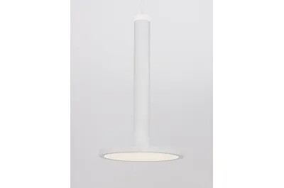 Lampe suspension à LED en métal blanc Ø15