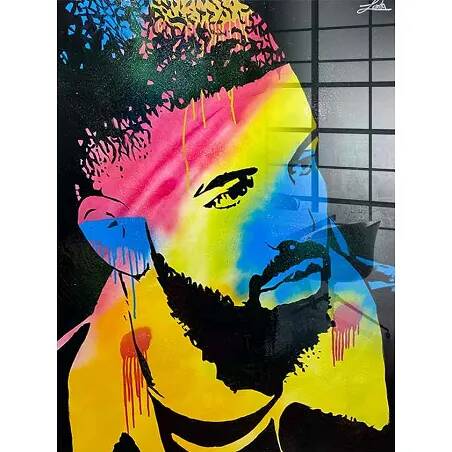 Tableau acrylique Drake